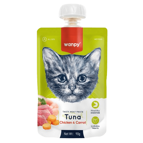 پودینگ گربه ونپی طعم تن و مرغ و هویج پودینگ گربه ونپی طعم تن و مرغ و هویج