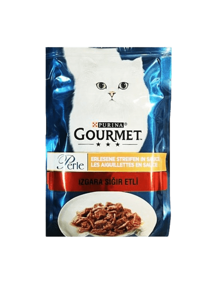 پوچ گربه گورمت پرل با طعم گوشت گاو 85 گرم پوچ گربه گورمت پرل با طعم گوشت گاو 85 گرم