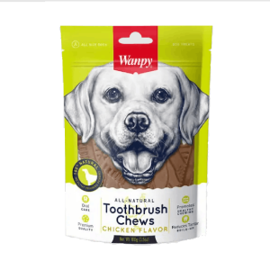 wanpy dog toothbrush treat