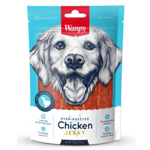 تشویقی سگ ونپی جرکی طعم مرغ Wanpy Chicken Jerky