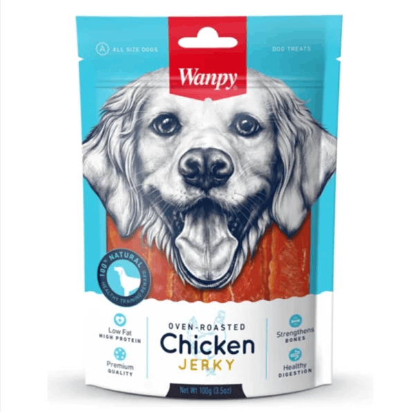 Screenshot-8 (1) تشویقی سگ ونپی جرکی طعم مرغ Wanpy Chicken Jerky