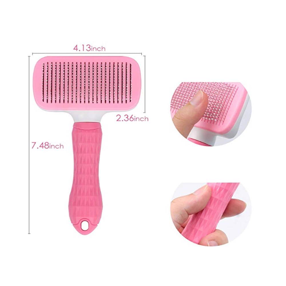 Cleaning-Slicker-Brush-4 (1) برس سگ و گربه مدل شاسی دار