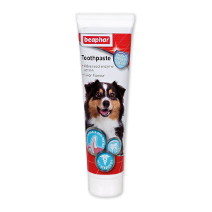 خمیر دندان بیفار مخصوص سگ و گربه وزن 100 گرم | Beaphar Liver Toothpaste DOG/Cat 100g